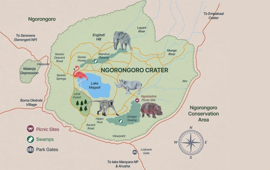 Ngorongoro Crater Safari Guide