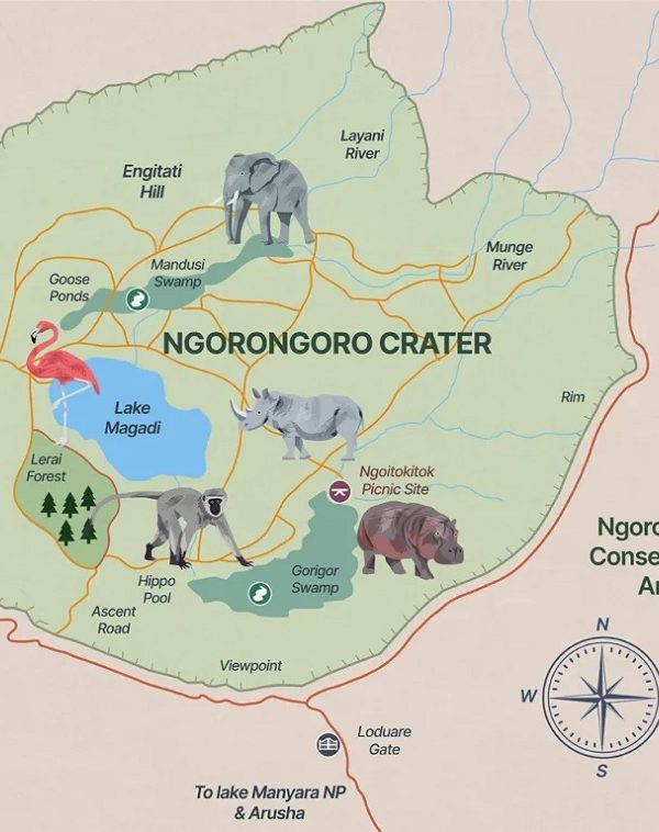 Ngorongoro Crater Safari Guide